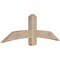 Ekena Millwork Bellingham Smooth Timber Gable Bracket, Douglas Fir, 60"W x 20"H x 3 1/2"D x 5 1/2"F, 8/12 Pitch GBW060X20X0406BEL00SDF - alternate 2
